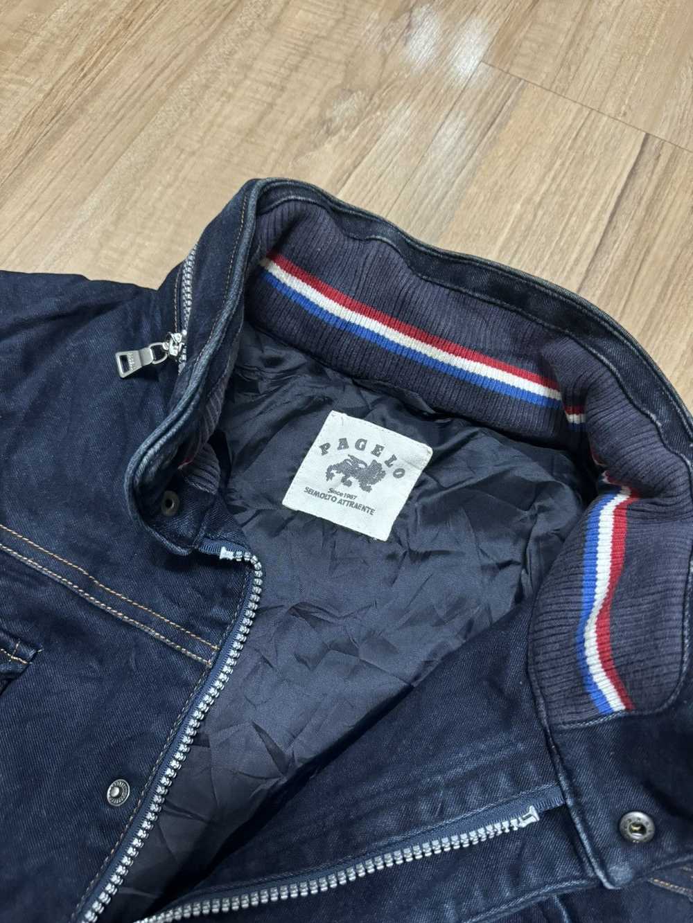 Japanese Brand PAGELO DENIM RIDING JACKET - image 3