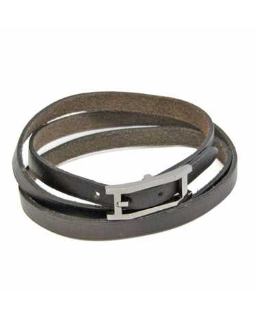 Pre Loved Hermes  Hapi 3 Leather Bracelet Choker  