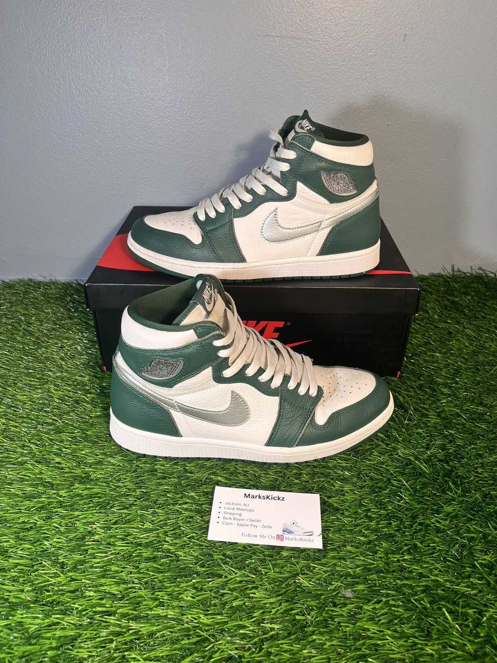 Jordan Brand × Nike jordan 1 gorge green size 8.5 - image 1