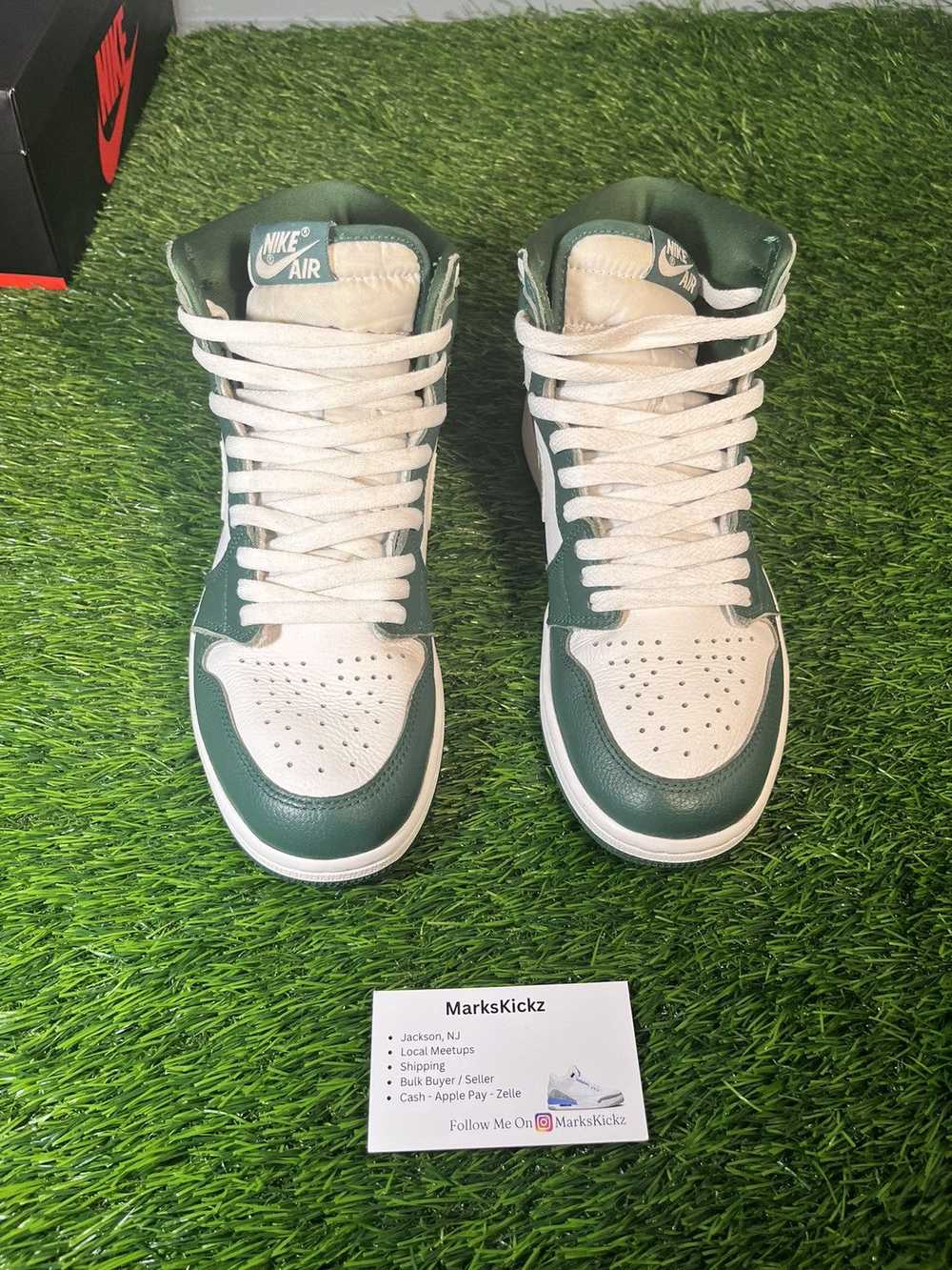 Jordan Brand × Nike jordan 1 gorge green size 8.5 - image 2