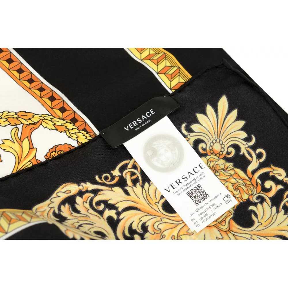 Versace Silk scarf - image 4