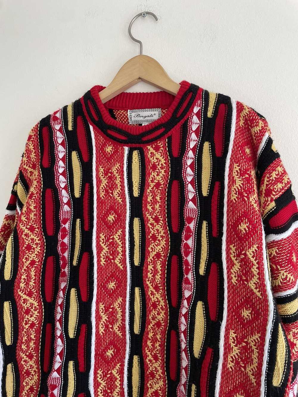 Bergati × Coogi × Vintage VTG Bergati Coogi Style… - image 2