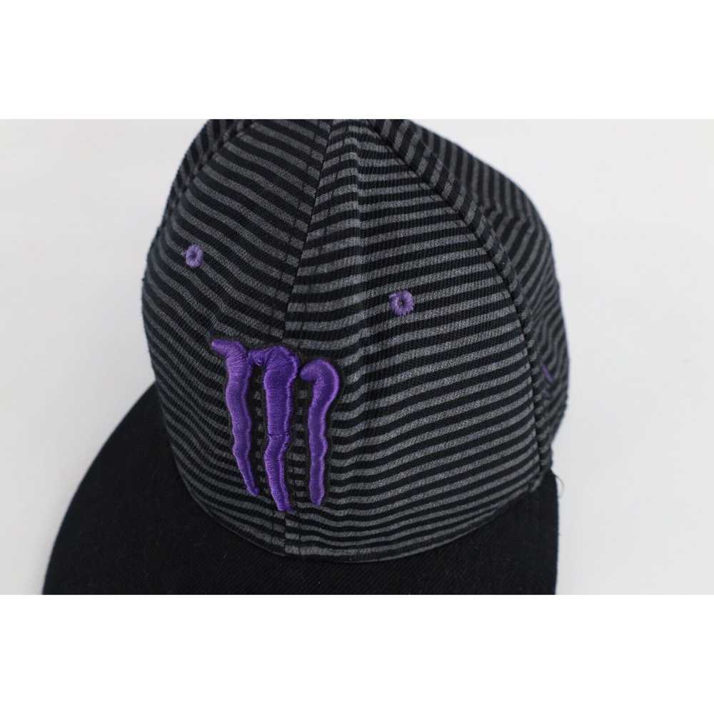 Vintage Vintage Striped Monster Energy Drink Fitt… - image 11