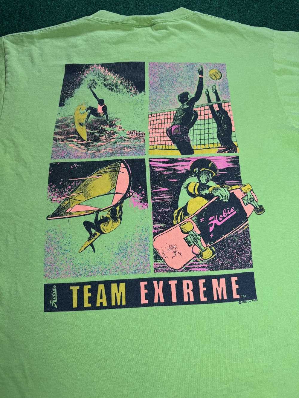 Vintage Vintage 80s 1988 Hobie Team Extreme Surf … - image 2