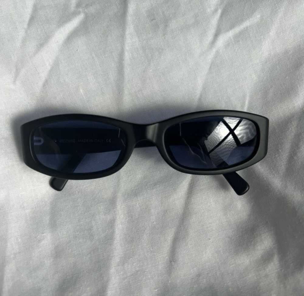 Moschino Vintage Rare Moschino Y2K Sunglasses wit… - image 2