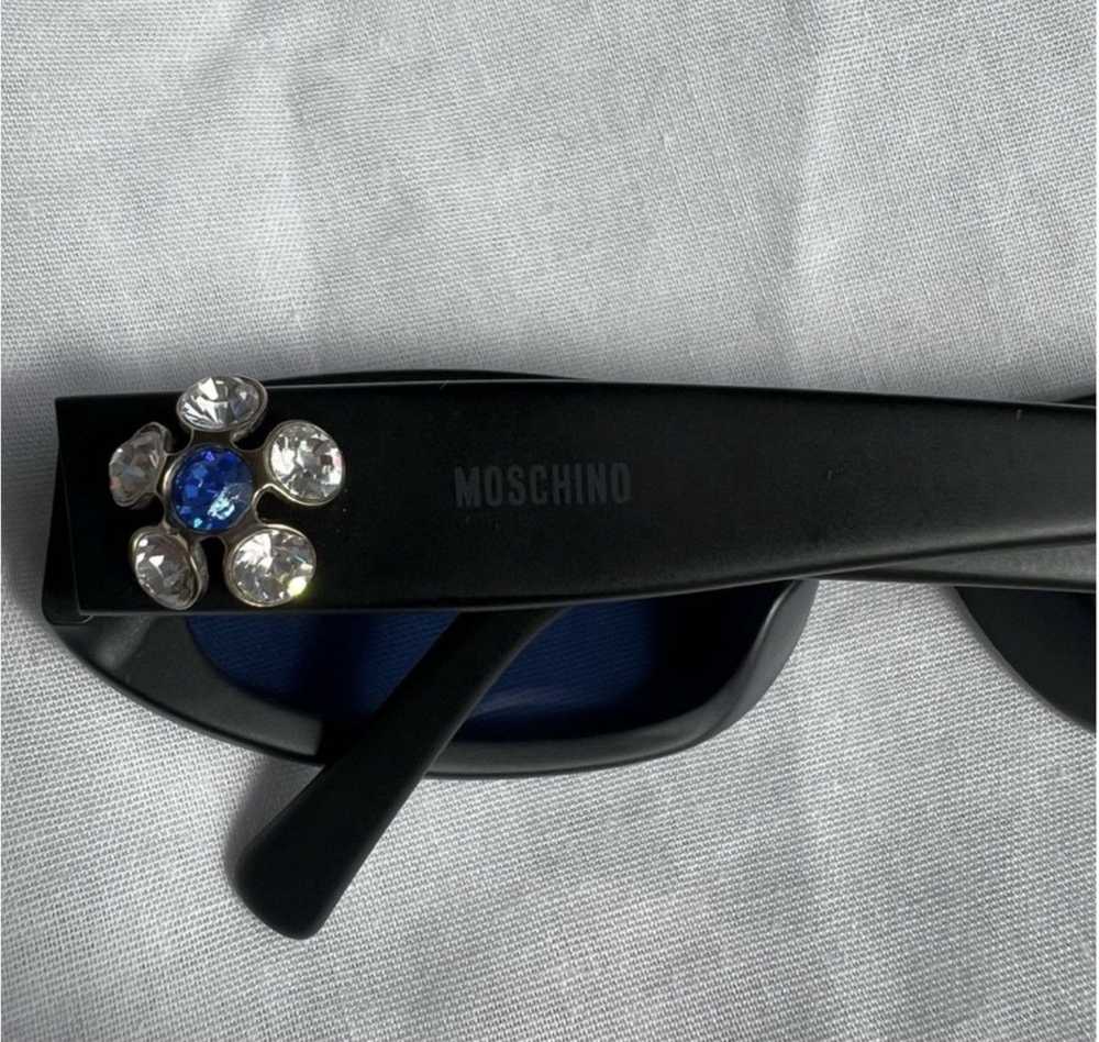 Moschino Vintage Rare Moschino Y2K Sunglasses wit… - image 3