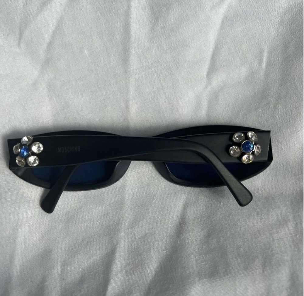 Moschino Vintage Rare Moschino Y2K Sunglasses wit… - image 7