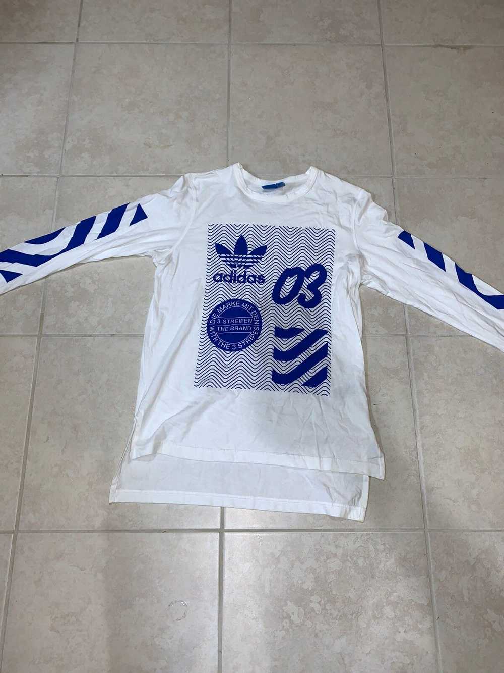 Adidas Adidas Long Sleeve Extended T-Shirt - image 1