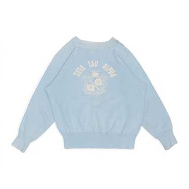 Vintage ZETA TAU ALPHA RAGLAN CREWNECK - 1960'S - image 1