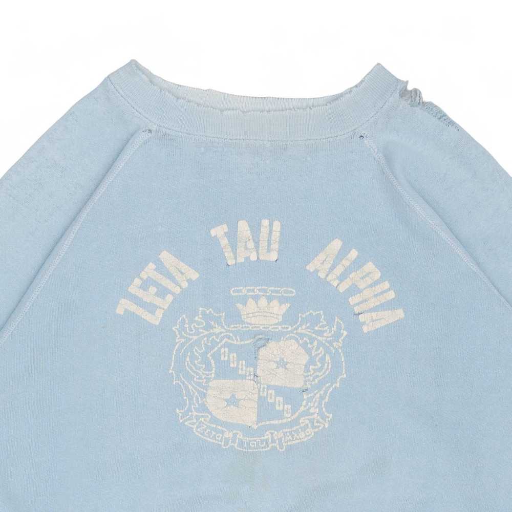 Vintage ZETA TAU ALPHA RAGLAN CREWNECK - 1960'S - image 2