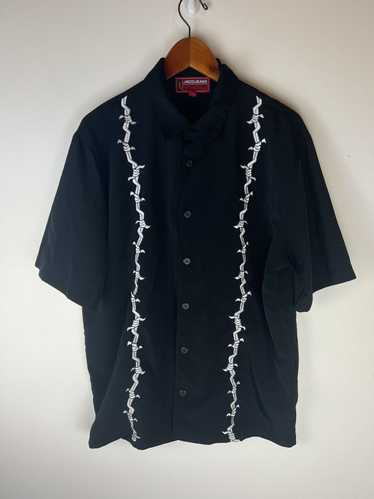 Jnco × Vintage Jnco Jeans Barbwire Camp Collar Shi