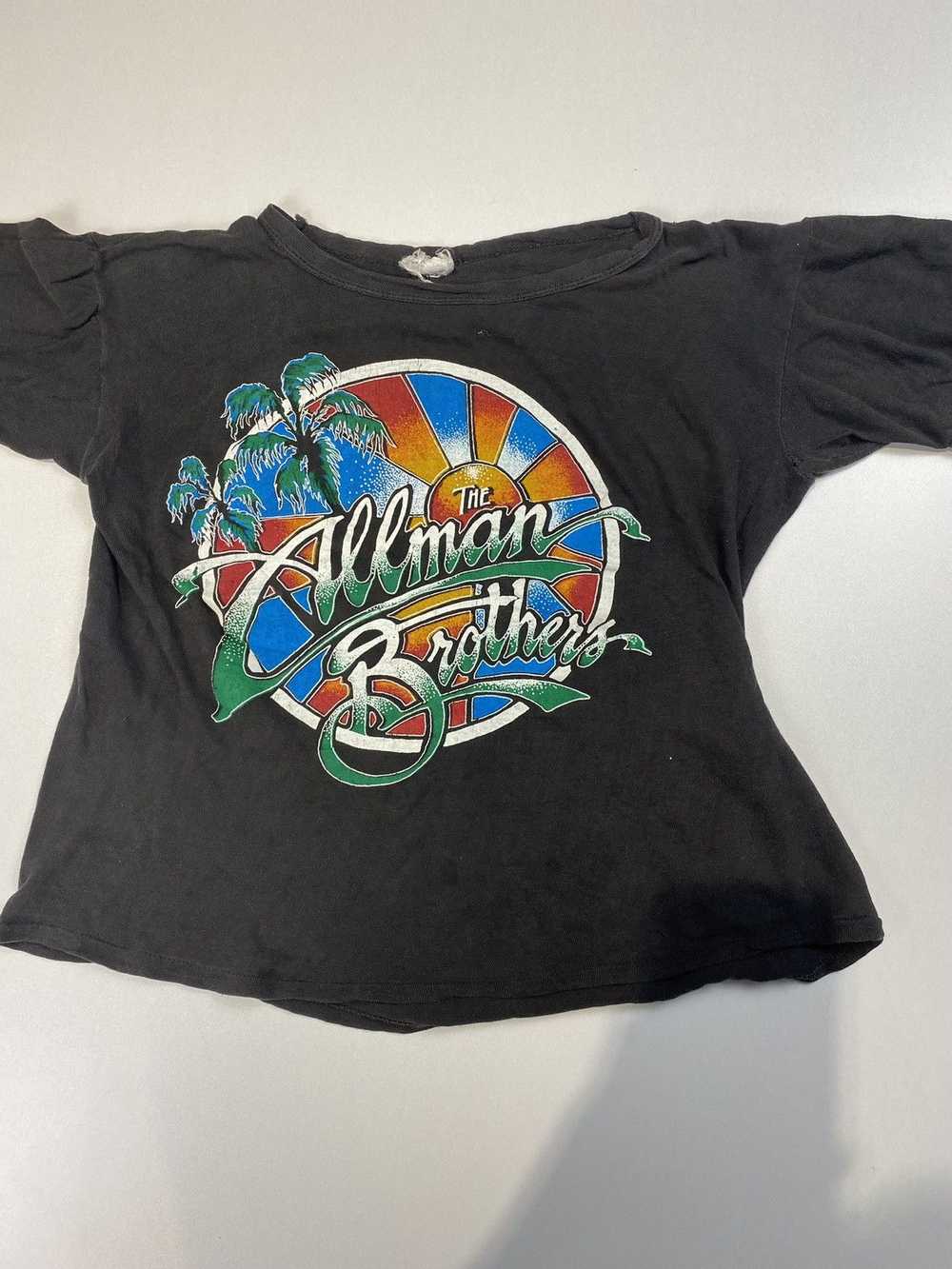 Band Tees × Vintage Vintage 70s The Allman Brothe… - image 2