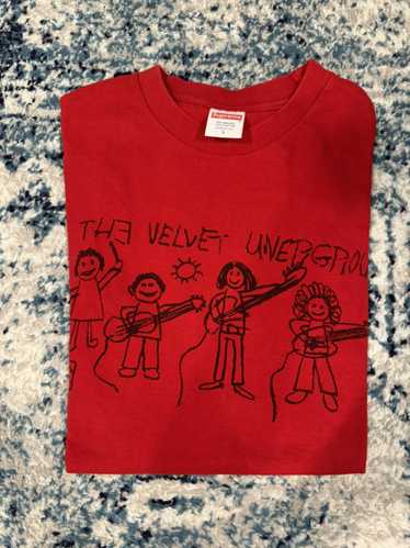 Supreme Supreme The Velvet Underground Drawing T-S