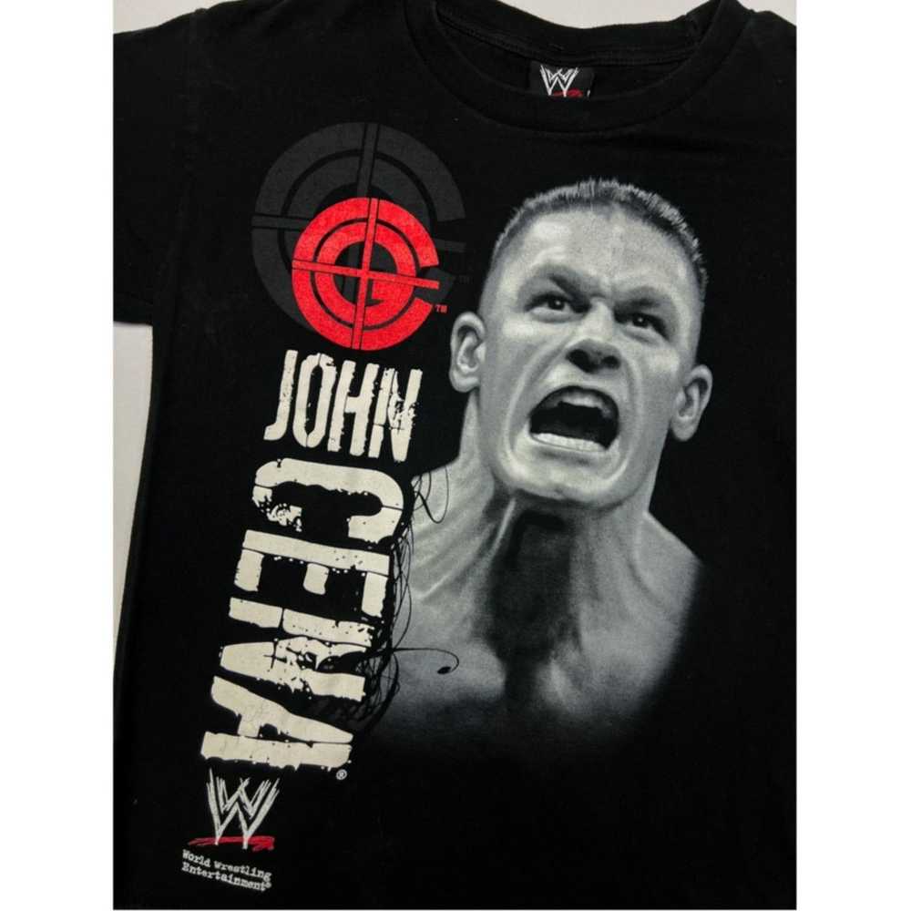 Wwe Vintage Y2k 2000s John Cena WWE Tee Shirt Wor… - image 2