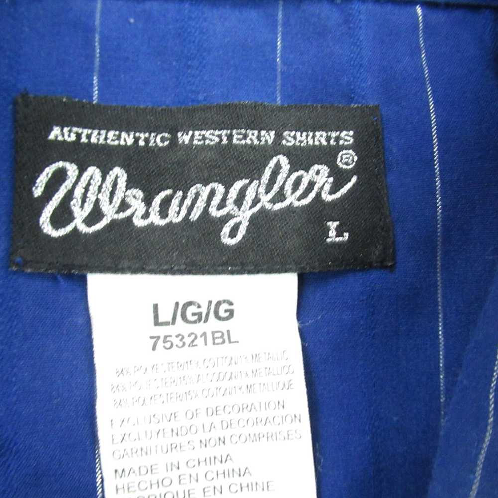 Wrangler Wrangler Shirt Mens Large Long Sleeve We… - image 3