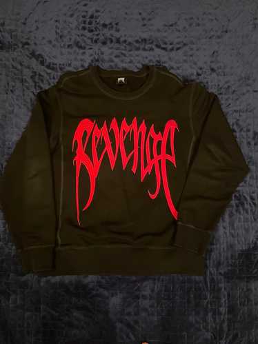 Revenge Revenge Black Red Crewneck