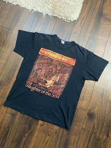Band Tees × Gildan × Rock T Shirt Vintage faded A… - image 1