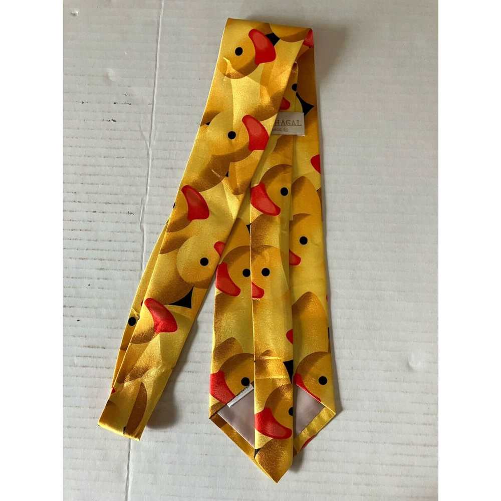Vintage Rene Chagal Men's Necktie Tie Polyester R… - image 3