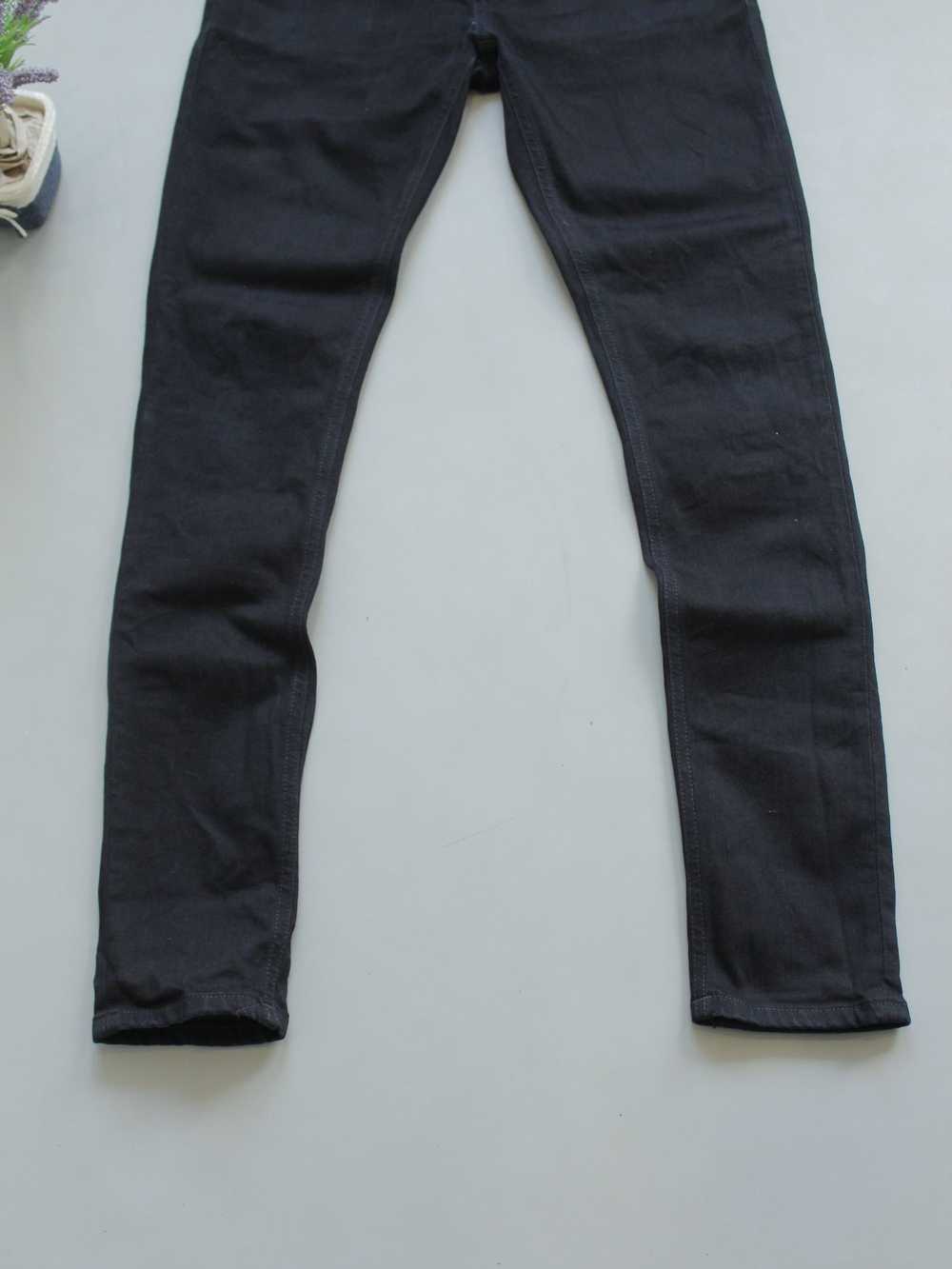 Nudie Jeans NUDIE JEANS DENIM SKINNY LIN BLACK BL… - image 6
