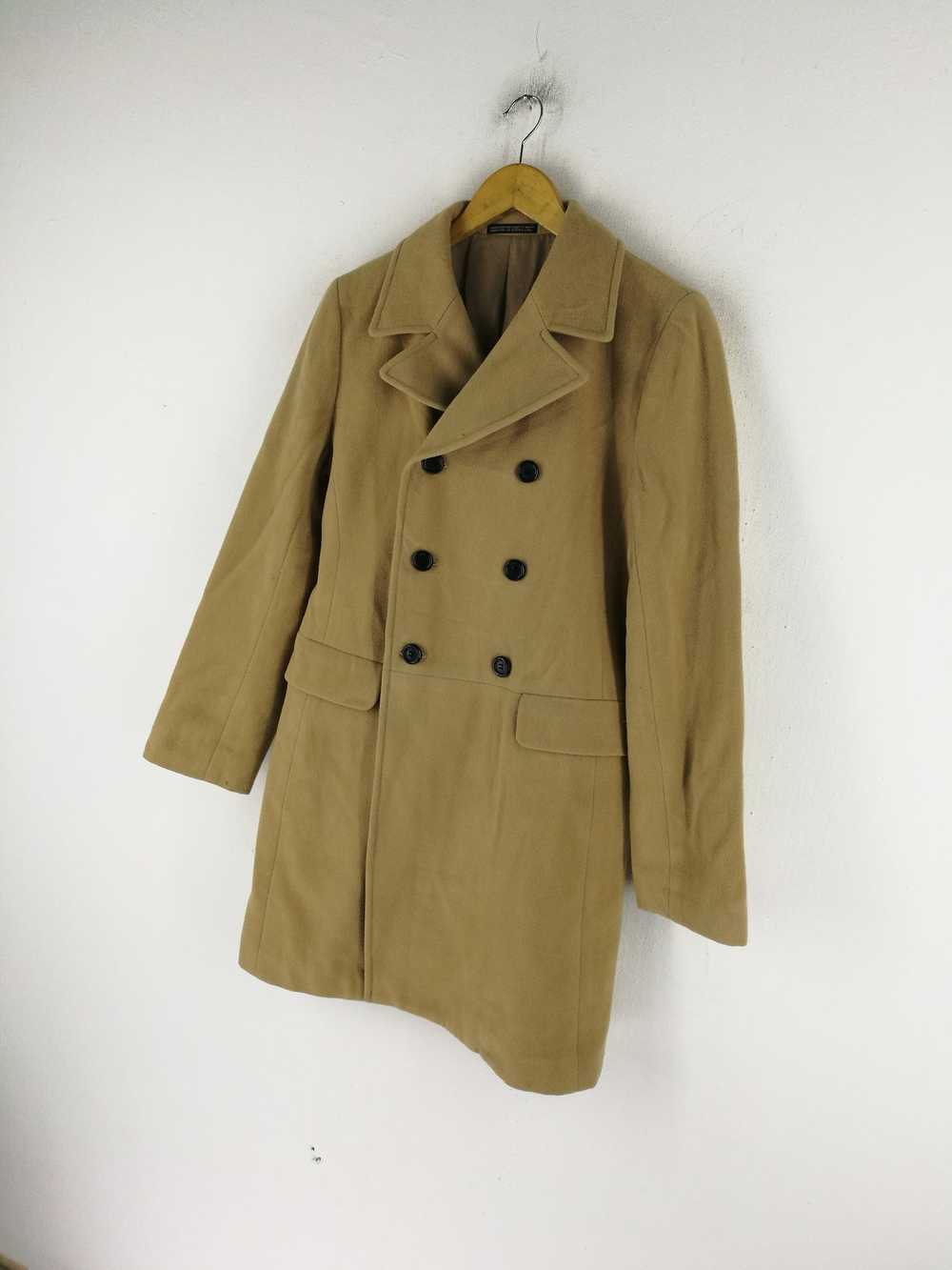 Yohji Yamamoto Ined By Yohji yamamoto Wool Coat - image 4