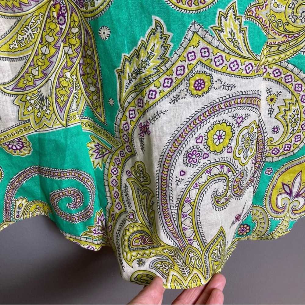 Etro Linen blouse - image 11