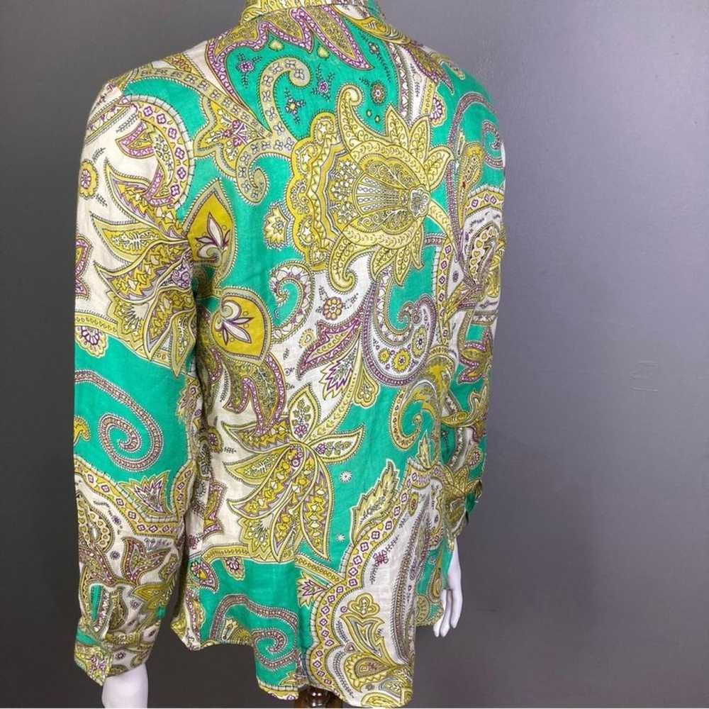 Etro Linen blouse - image 8