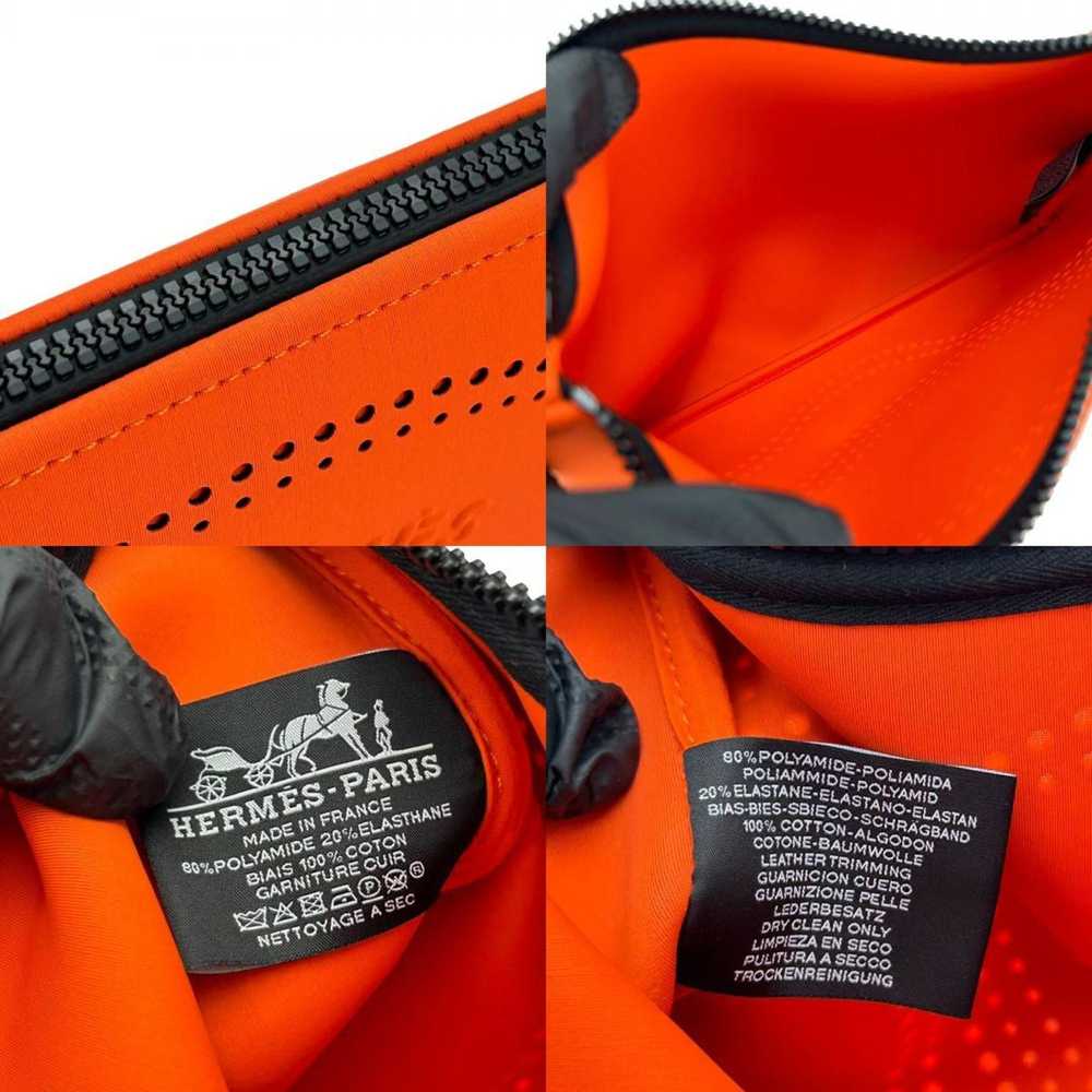 Hermes Hermes Pouch Neoban Wave MM Polyamide Elas… - image 10