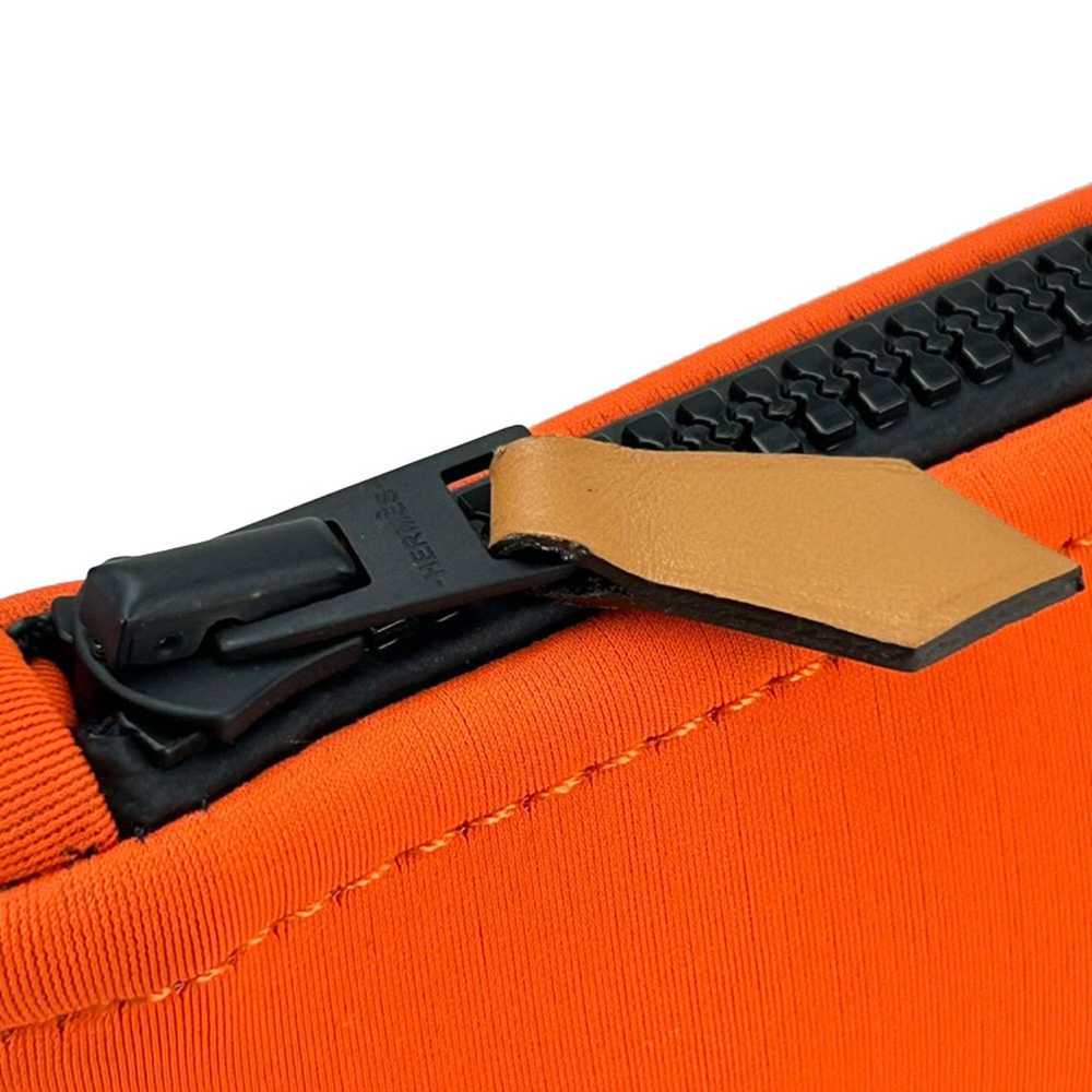 Hermes Hermes Pouch Neoban Wave MM Polyamide Elas… - image 9