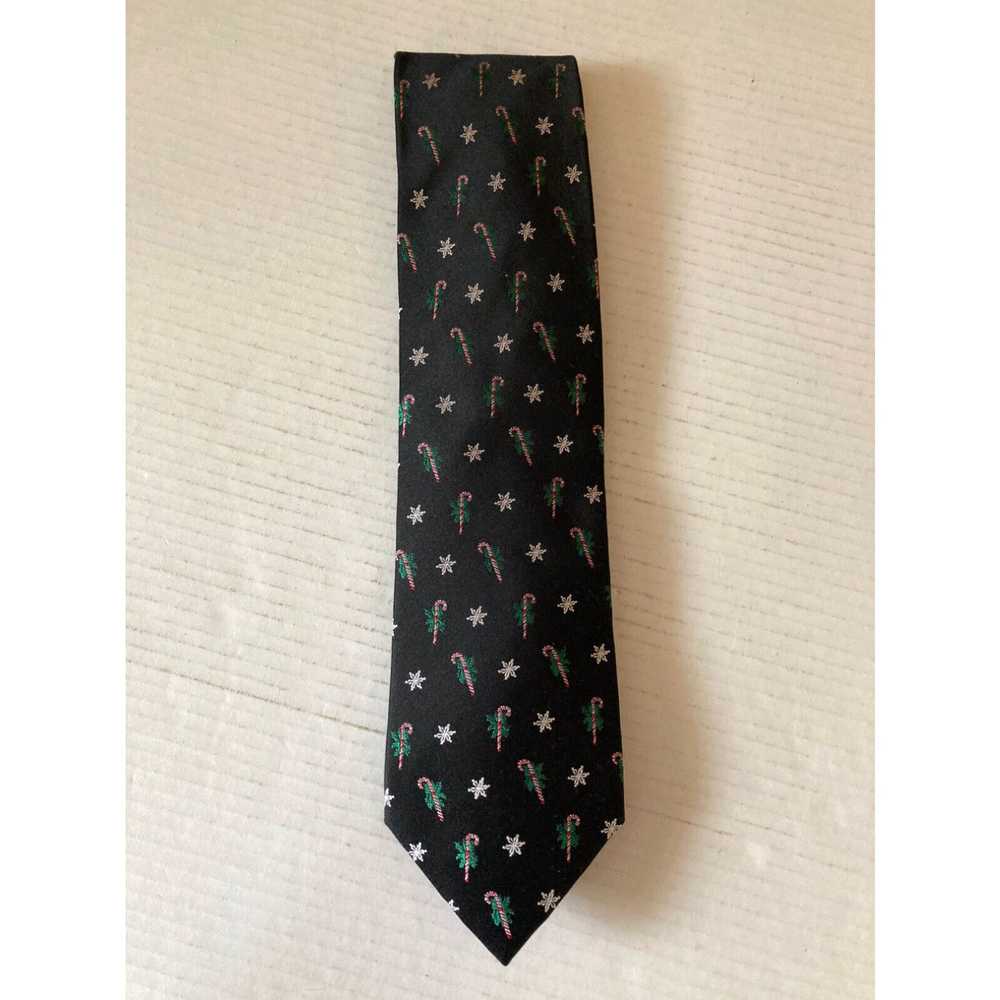 Vintage Tango Men's Necktie Tie Silk Black Candy … - image 2
