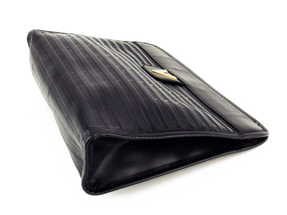 Men's Mario Valentino Clutch Bag V Mark Black Gol… - image 4