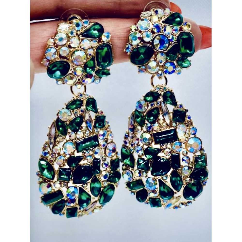 Non Signé / Unsigned Emeraude earrings - image 3