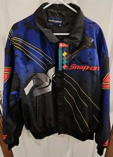 Swingster snap-on レーシング ジャケット ビンテージ Vintage snap on swingster - Gem