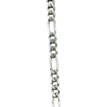 Sterling Silver Figaro Chain - image 1