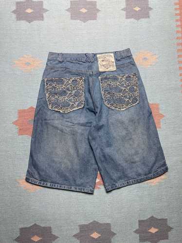 Jnco × Mecca × Vintage y2k baggy jeans shorts jort