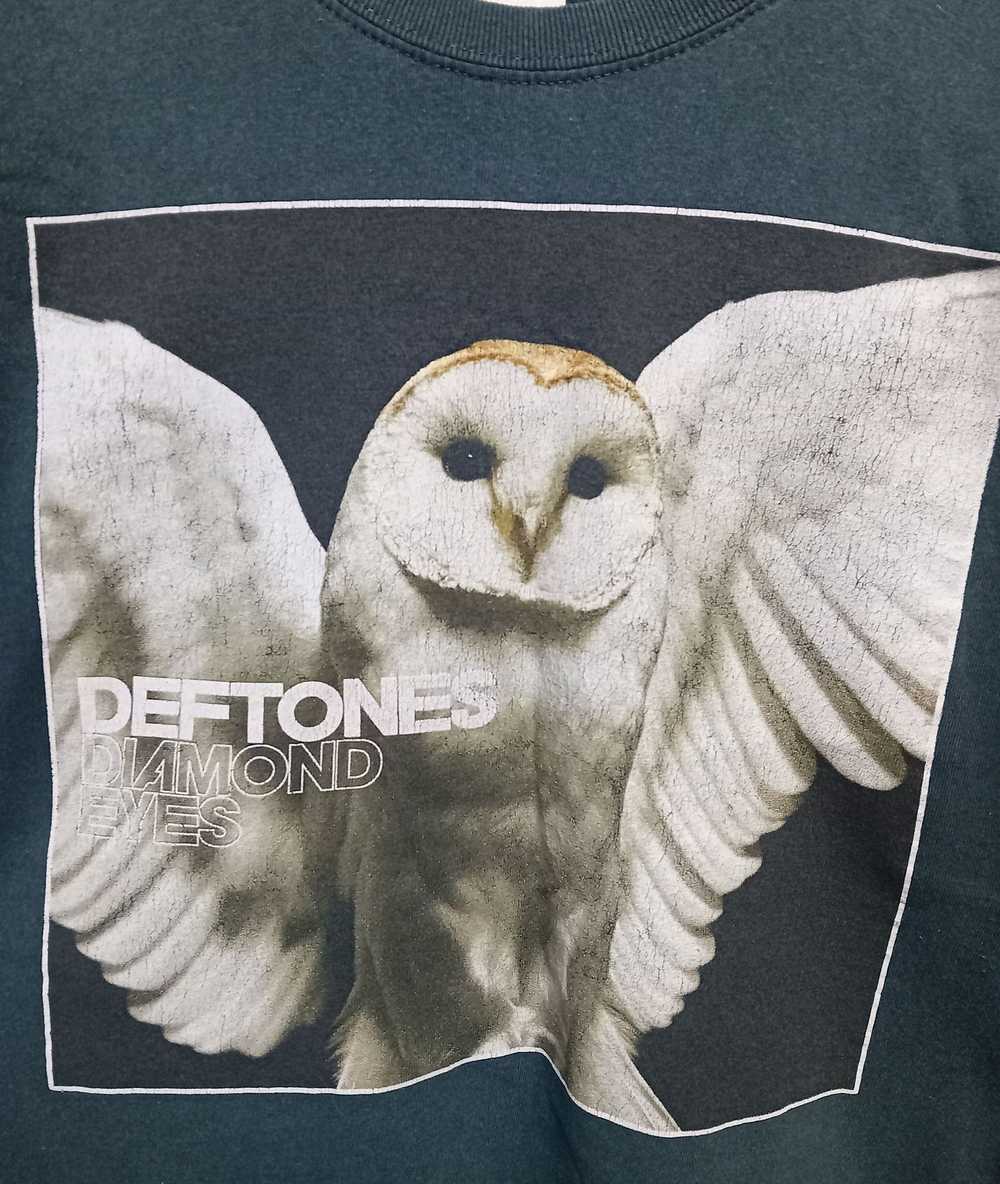 Band Tees × Rock T Shirt × Vintage Deftones Diamo… - image 2