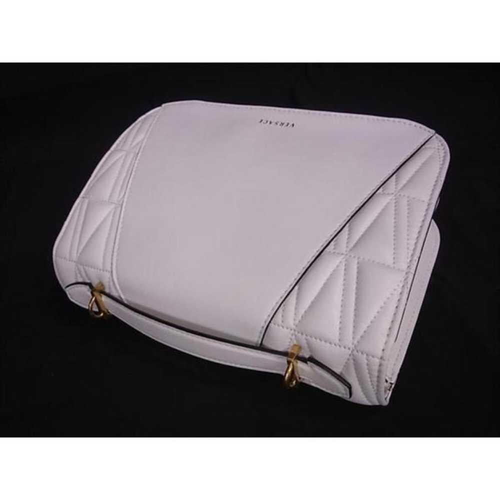 Versace Virtus leather handbag - image 5