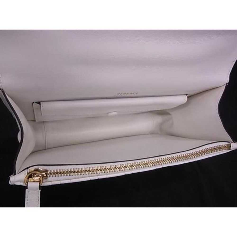 Versace Virtus leather handbag - image 7