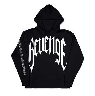 New Revenge Trippie Redd x purchases Revenge Collab Black Hoodie size Small