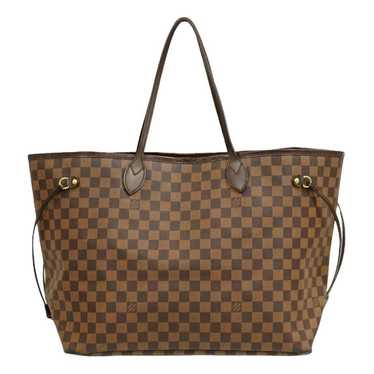 Louis Vuitton Neverfull leather handbag