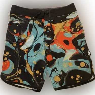 Volcom Mod-Tech Board Shorts, Size 30, Good Condi… - image 1