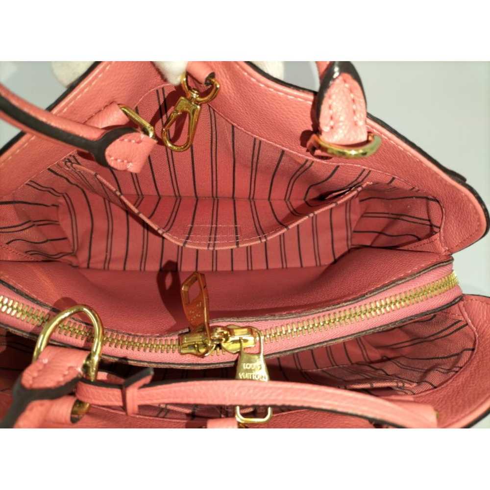 Louis Vuitton Montaigne leather handbag - image 9