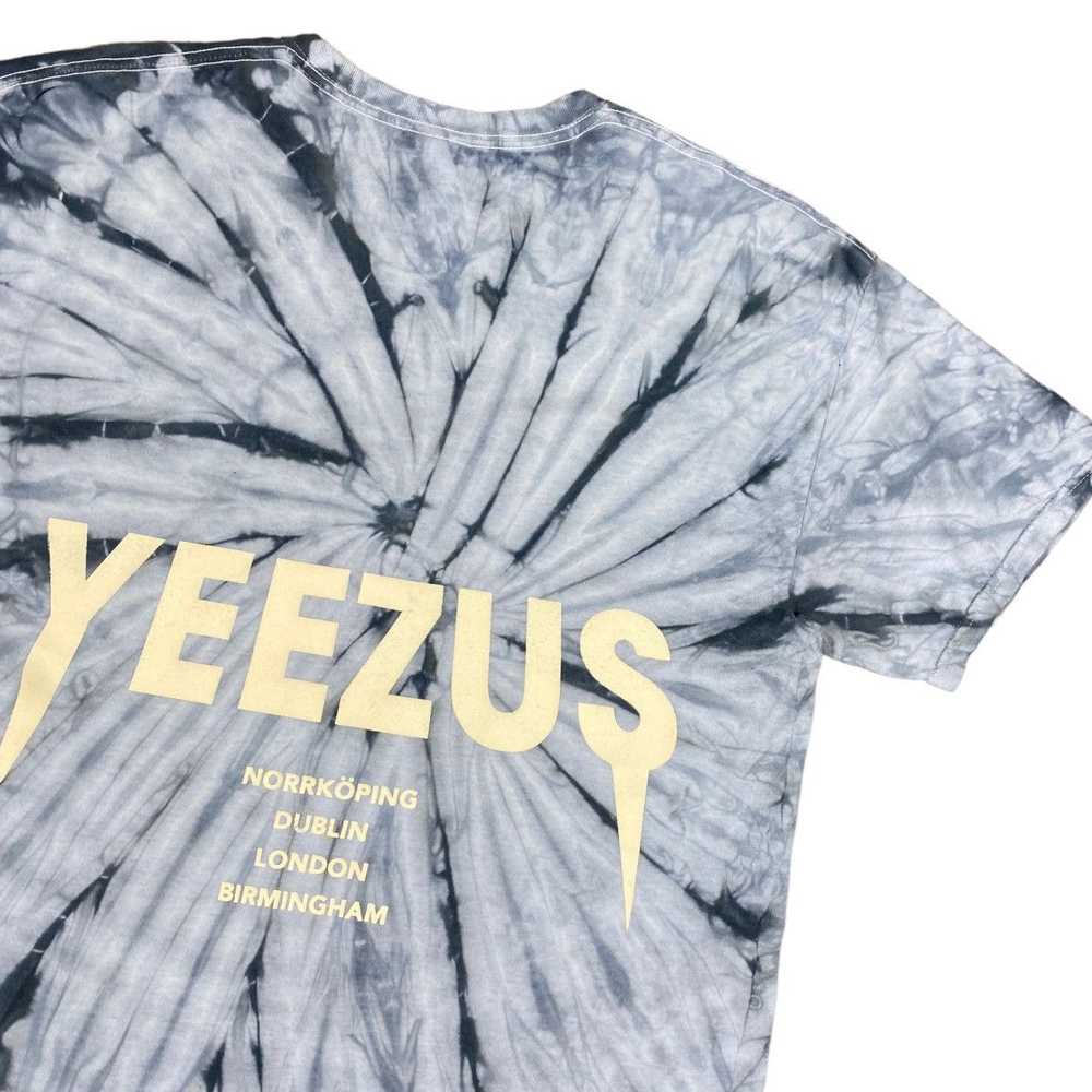 Kanye West Yeezus tour tie dye United Kingdom exc… - image 4