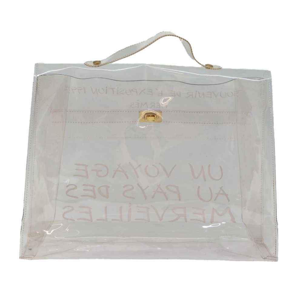 Hermès Clear Vinyl Kelly Handbag - image 2