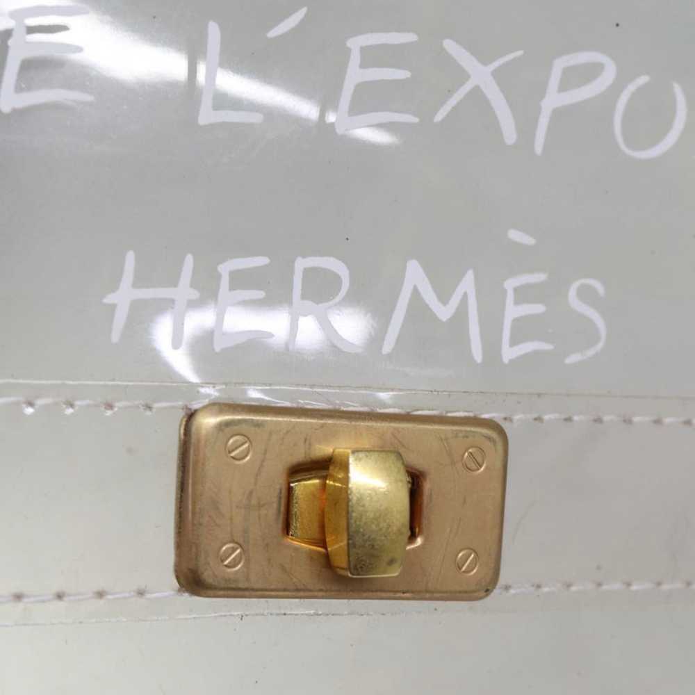 Hermès Clear Vinyl Kelly Handbag - image 7