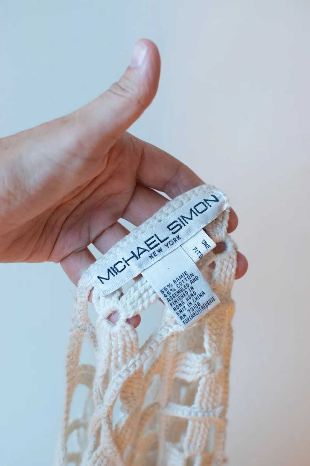 1990s Crochet Sweater | Michael Simo - image 6
