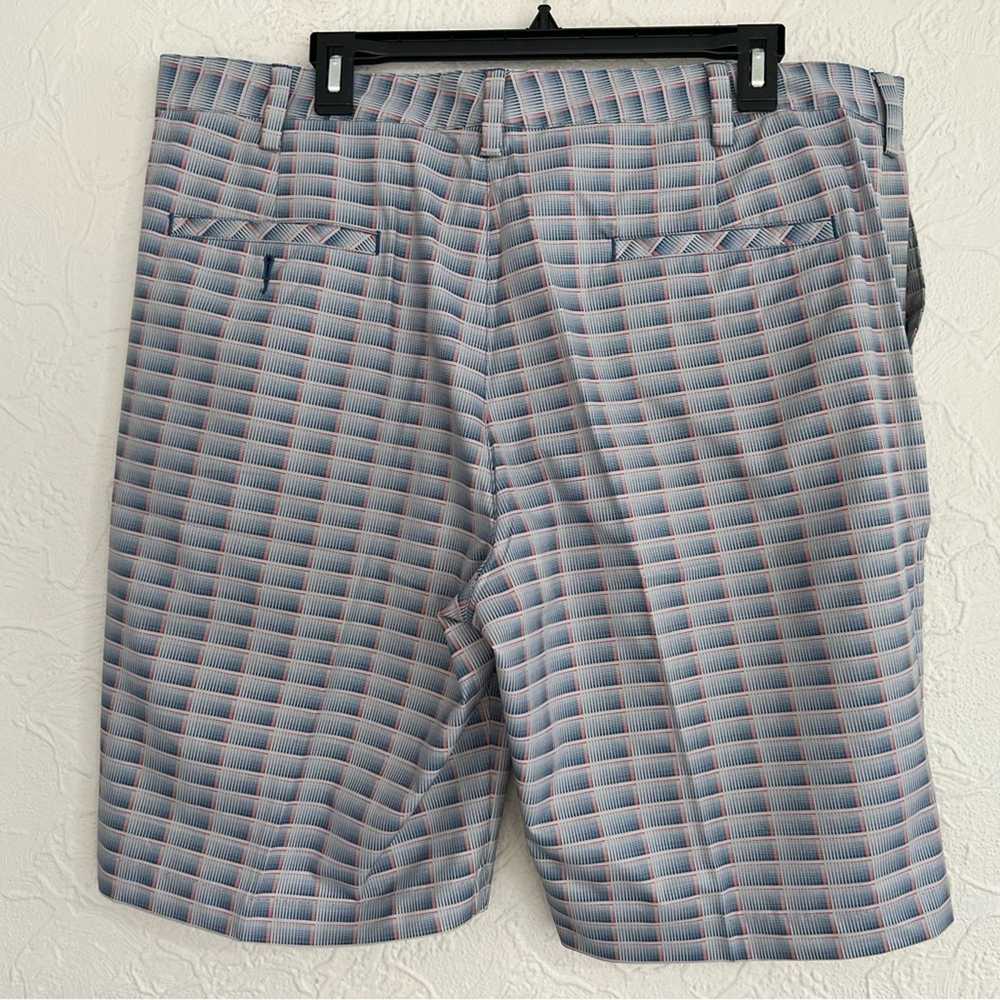 Adidas ADIDAS CLIMALITE PLAID GOLF SHORTS SIZE 38… - image 3