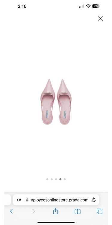 Prada Prada slingback pumps