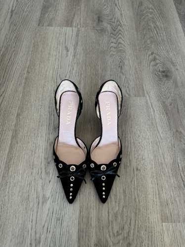 Prada × Vintage Vintage Prada Kitten Heels