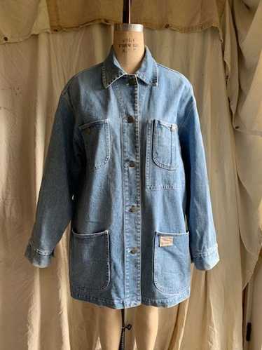 '90's Denim Ralph Lauren Chore Coat (L) | Used,… - image 1