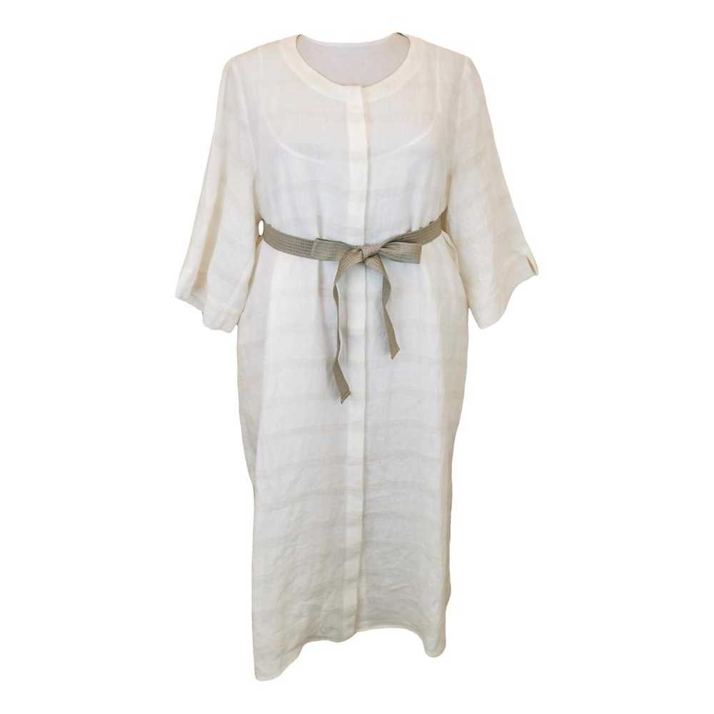 Marina Rinaldi Linen mid-length dress - image 1